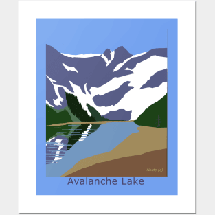 Glacier National Park Posters and Art